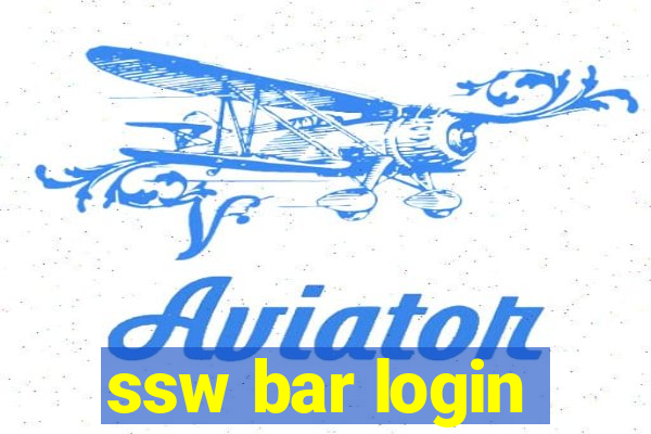 ssw bar login